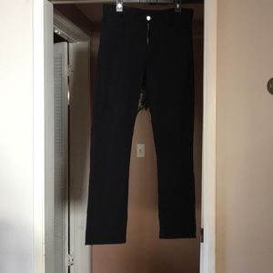 A/X black straight jeans size34R